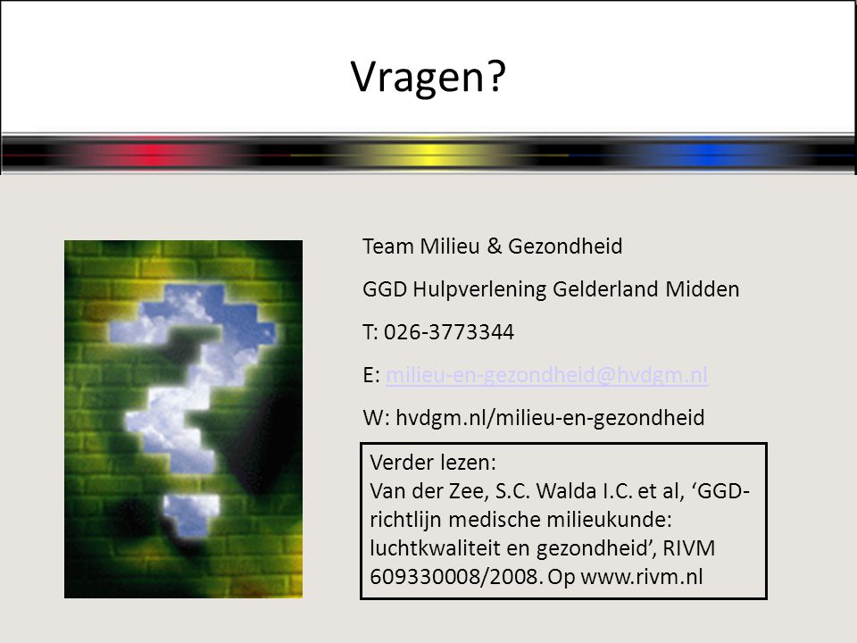 Vragen Team Milieu & Gezondheid GGD Hulpverlening Gelderland Midden
