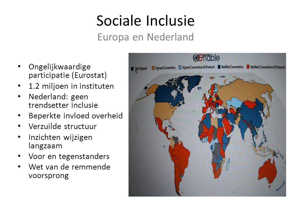 Sociale Inclusie Europa en Nederland