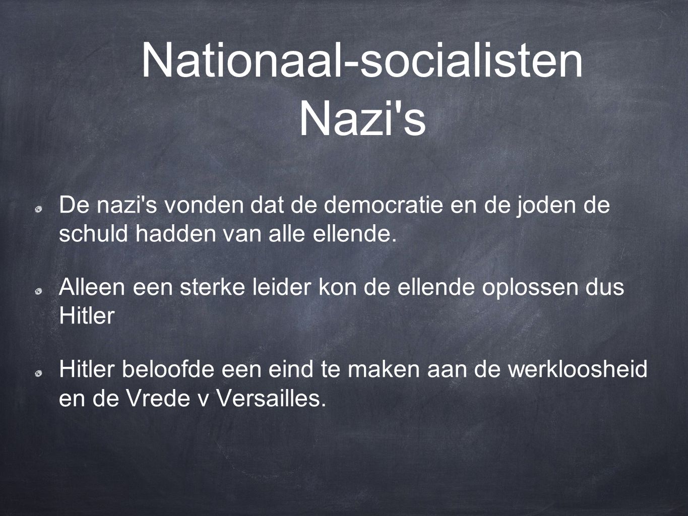 Nationaal-socialisten Nazi s
