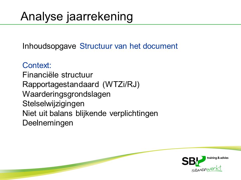 Lomoz, 16 Maart 2011 Analyse Jaarrekeningen In De Zorgsector - Ppt Download