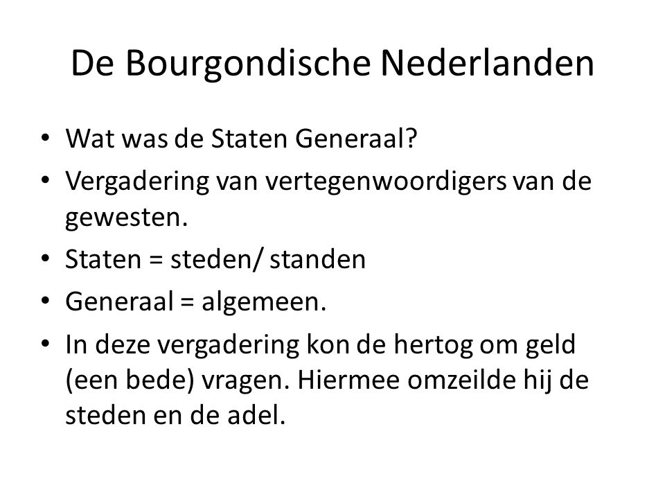 De Bourgondische Nederlanden