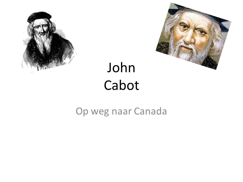 John Cabot Op weg naar Canada