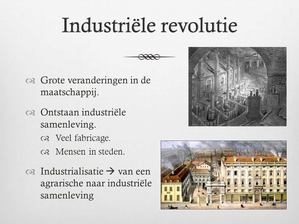 Industriële revolutie