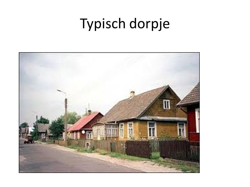 Typisch dorpje