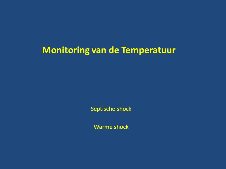 Monitoring van de Temperatuur