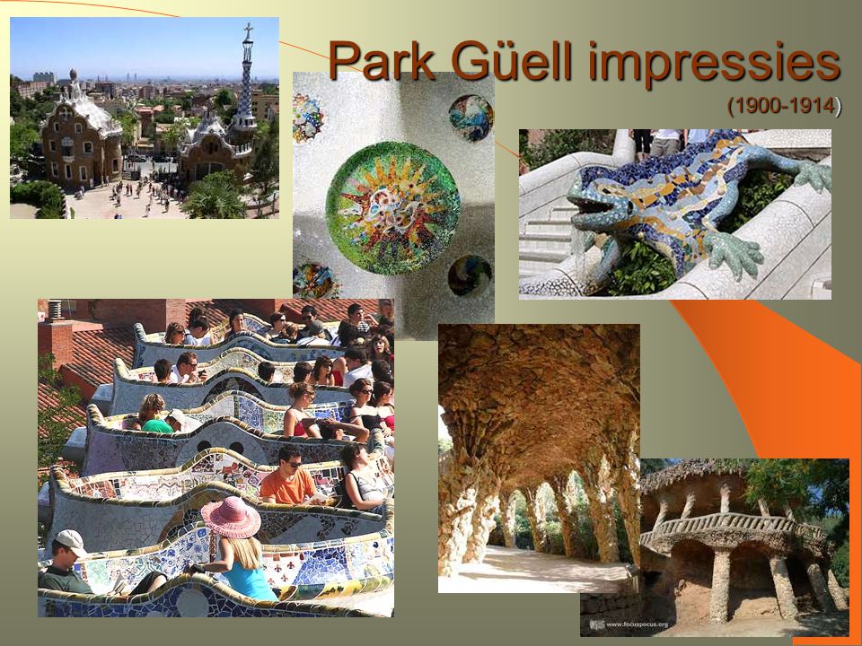 Park Güell impressies ( )