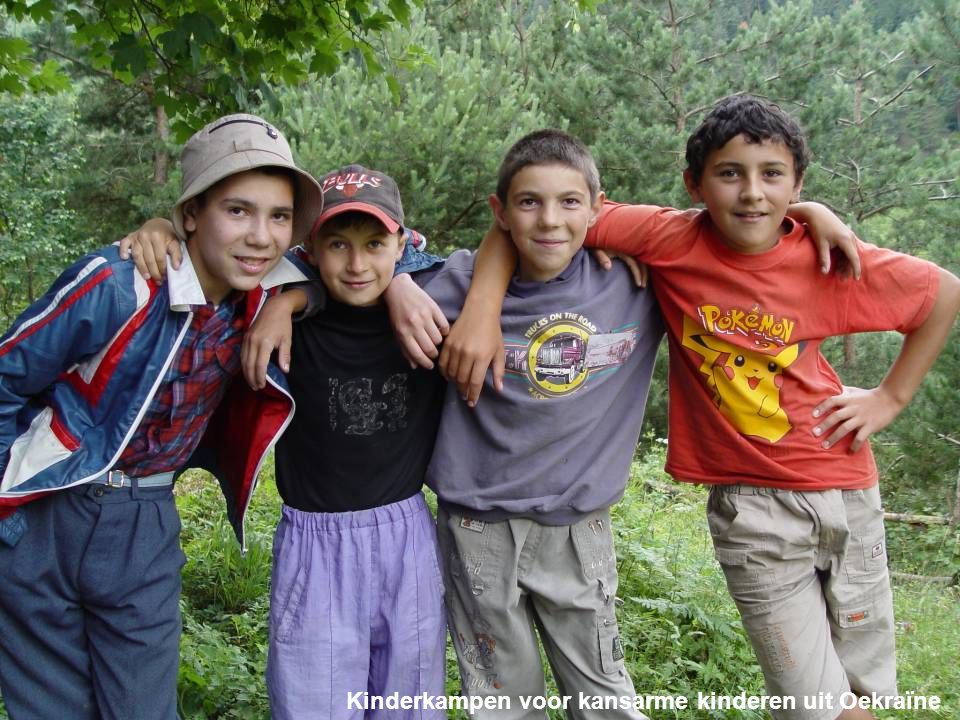 Kinderkampen voor kansarme kinderen uit Oekraïne
