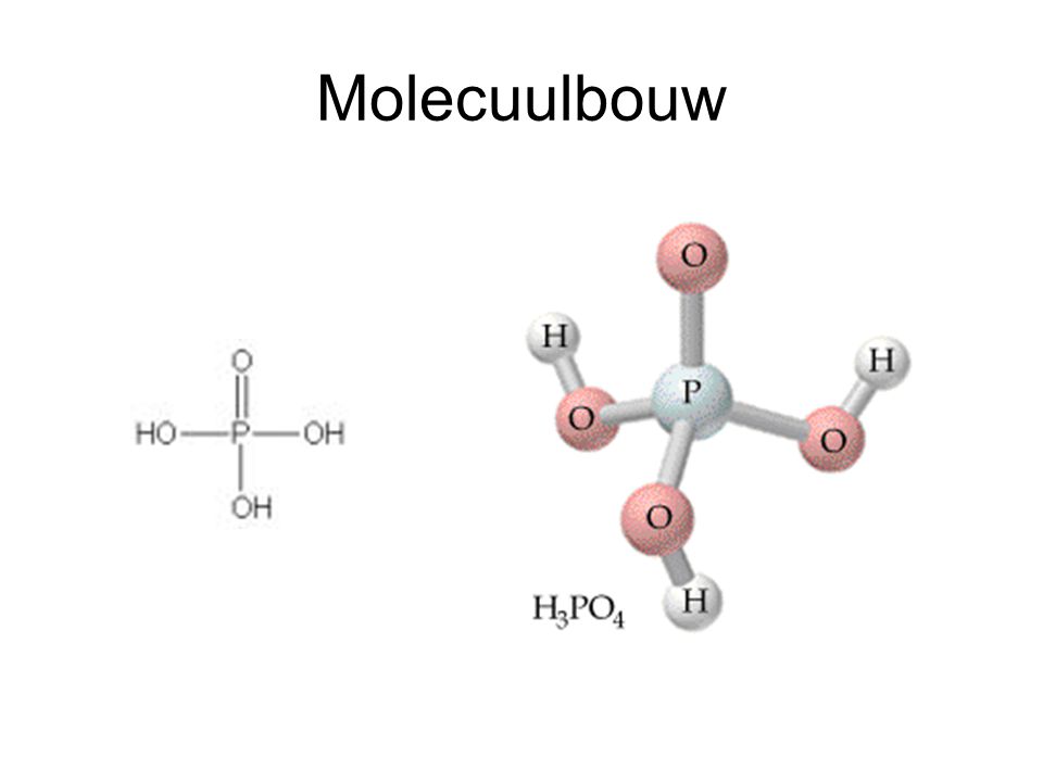 Molecuulbouw