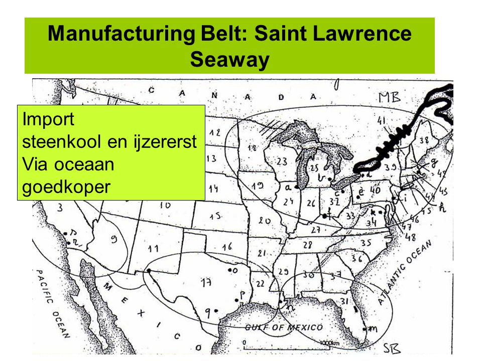 Manufacturing Belt: Saint Lawrence Seaway