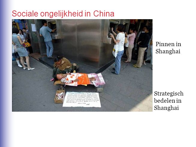 Sociale ongelijkheid in China
