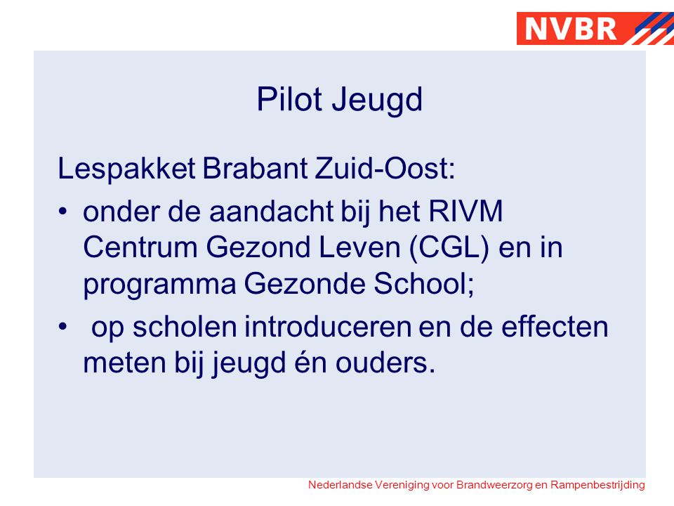 Pilot Jeugd Lespakket Brabant Zuid-Oost: