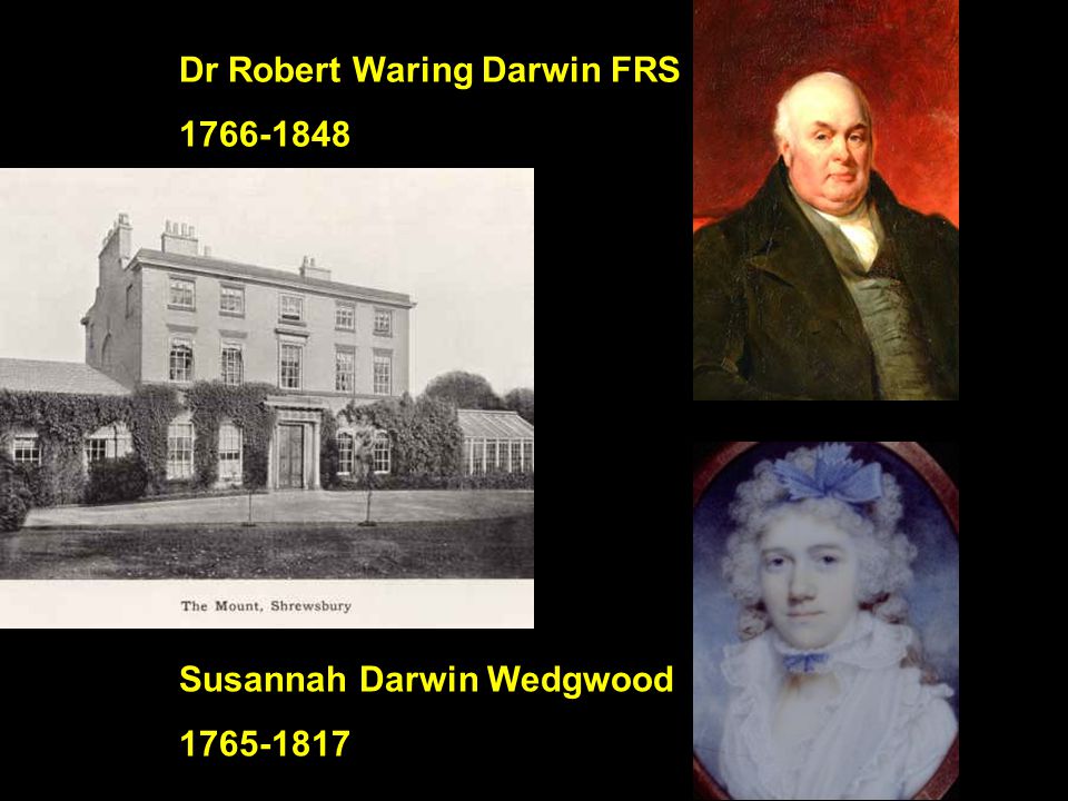 Dr Robert Waring Darwin FRS