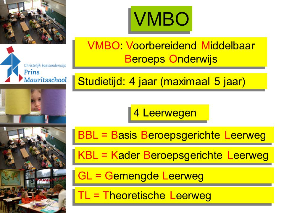 VMBO: Voorbereidend Middelbaar