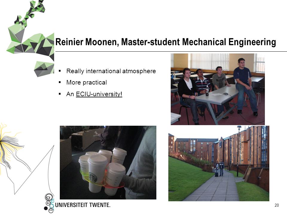 Reinier Moonen, Master-student Mechanical Engineering