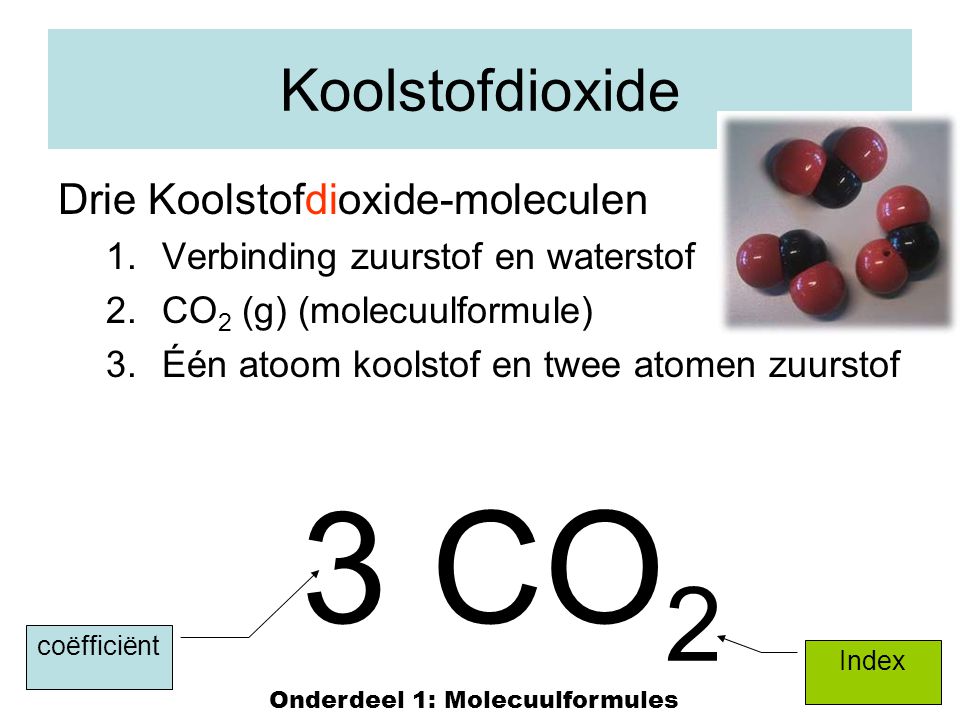 Onderdeel 1: Molecuulformules
