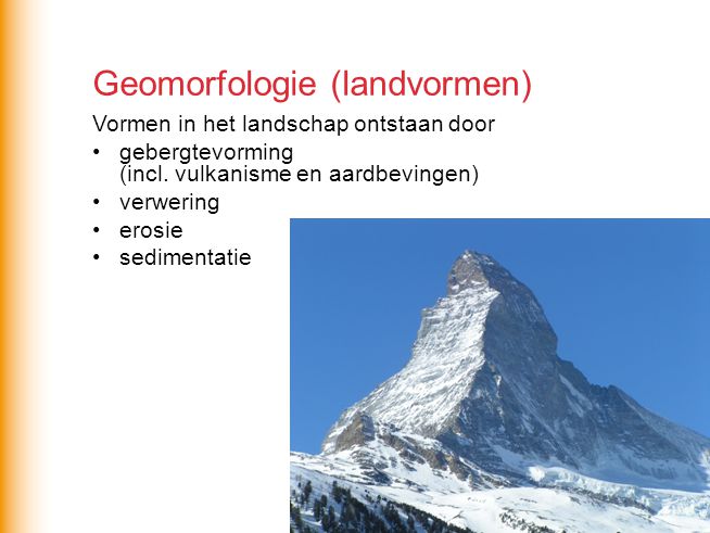 Geomorfologie (landvormen)