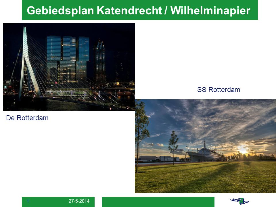 Gebiedsplan Katendrecht / Wilhelminapier
