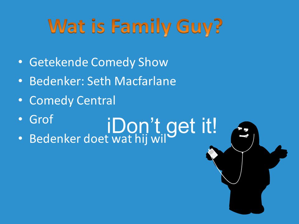 Wat is Family Guy Getekende Comedy Show Bedenker: Seth Macfarlane