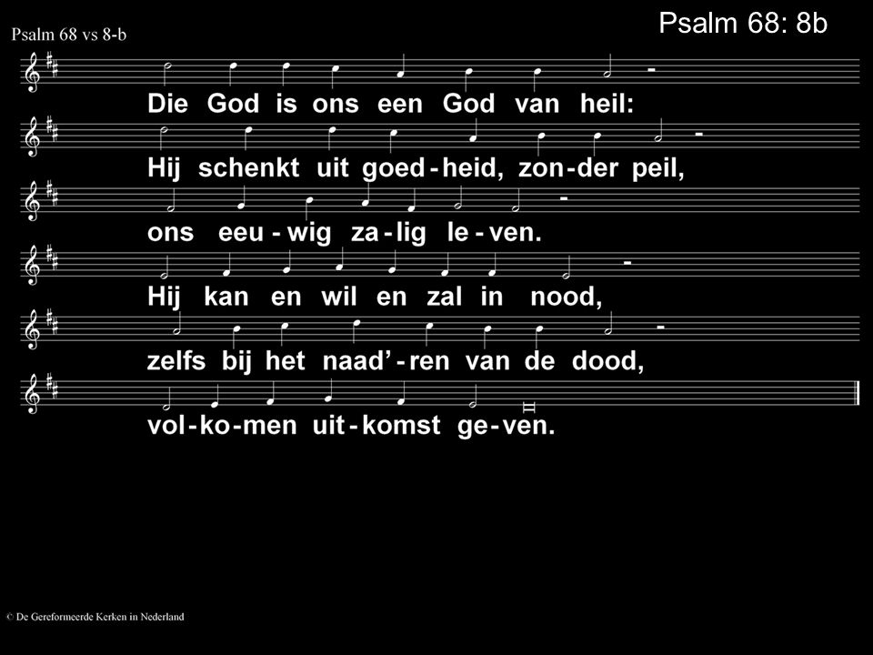 Psalm 68: 8b