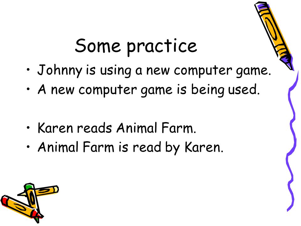 Some practice Johnny is using a new computer game.