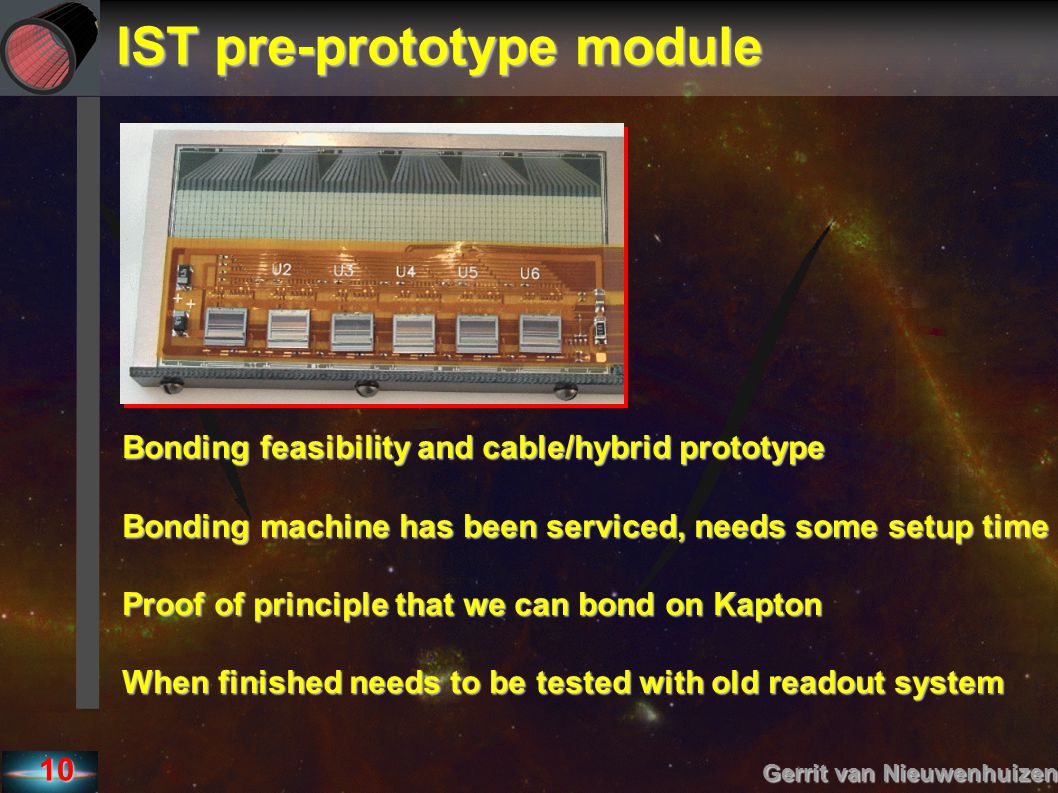 IST pre-prototype module