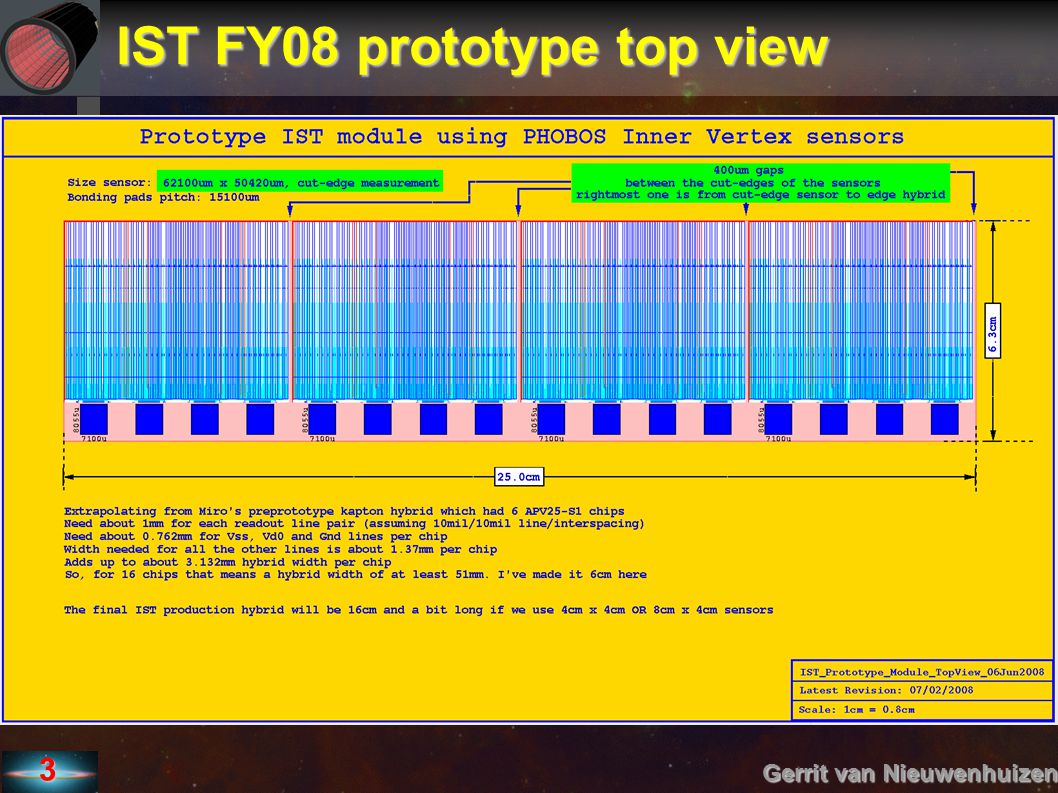IST FY08 prototype top view