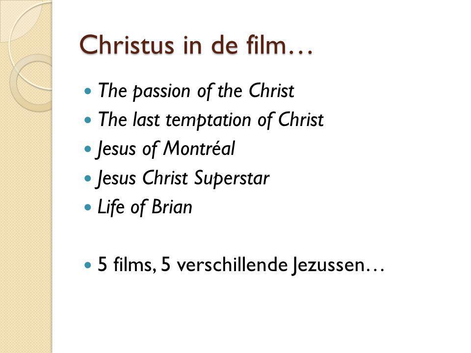 Christus in de film… The passion of the Christ