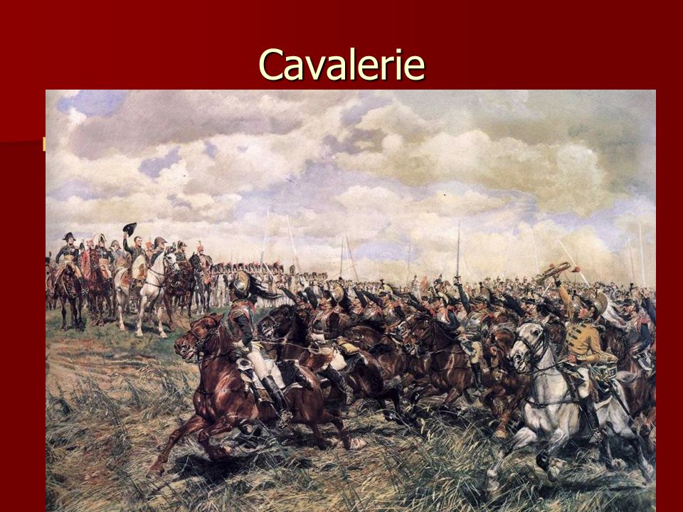 Cavalerie Bekend: artillerie en cavalerie