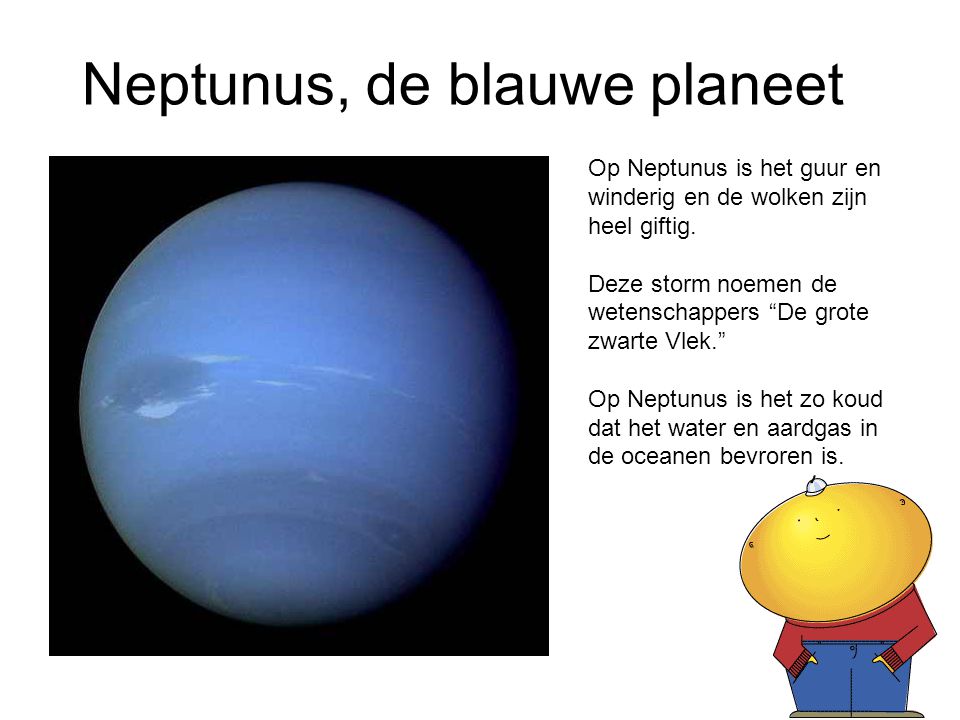 Neptunus, de blauwe planeet