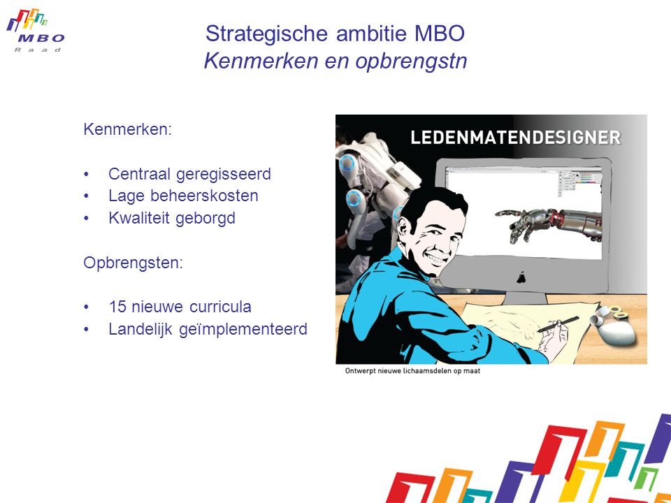 Strategische ambitie MBO Kenmerken en opbrengstn
