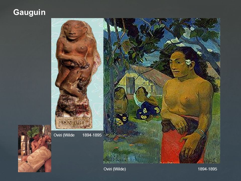 Gauguin Oviri (Wilde