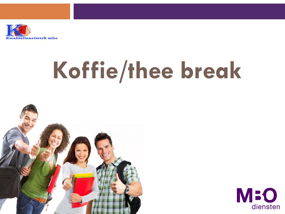 Koffie/thee break