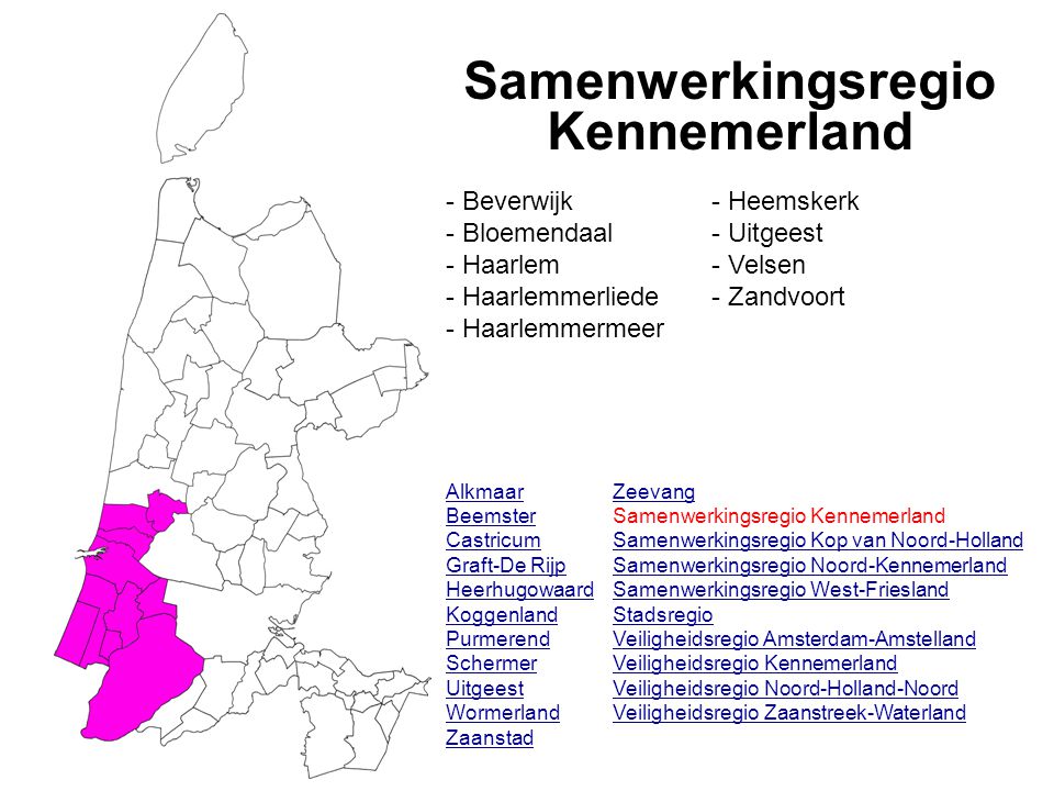 Samenwerkingsregio Kennemerland