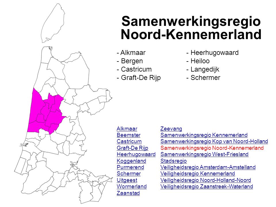 Samenwerkingsregio Noord-Kennemerland