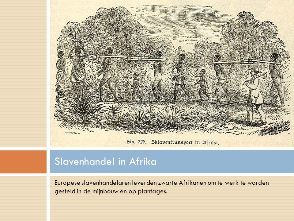 Slavenhandel in Afrika