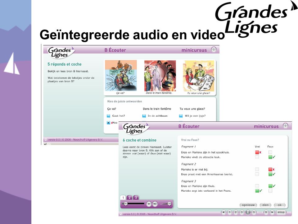 Geïntegreerde audio en video