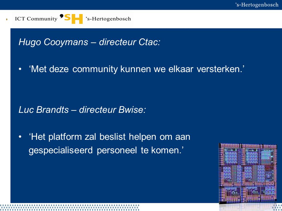 Hugo Cooymans – directeur Ctac:
