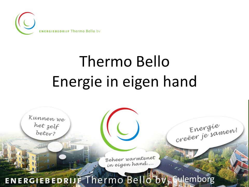Thermo Bello Energie in eigen hand