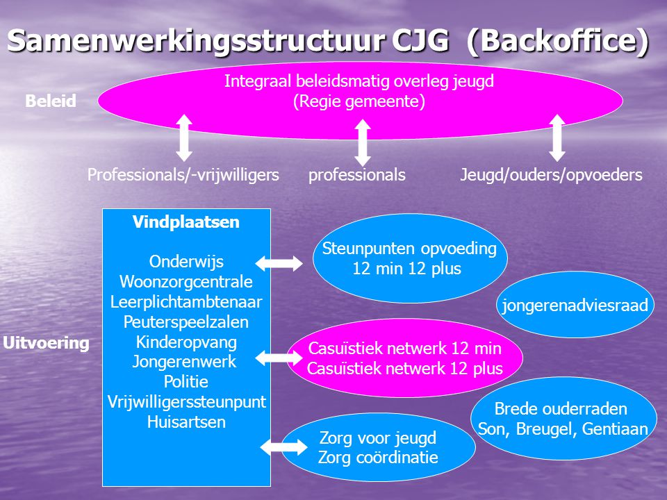 Samenwerkingsstructuur CJG (Backoffice)