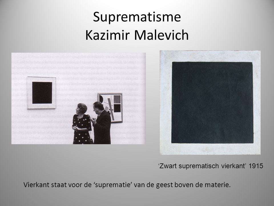 Suprematisme Kazimir Malevich