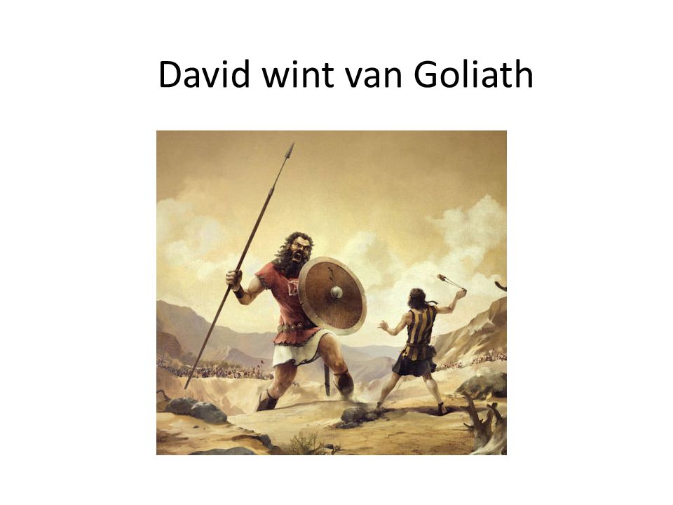 David wint van Goliath