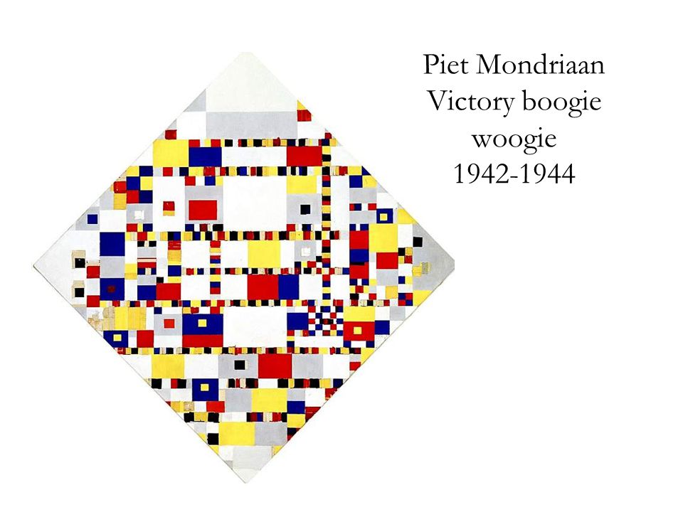 Piet Mondriaan Victory boogie woogie