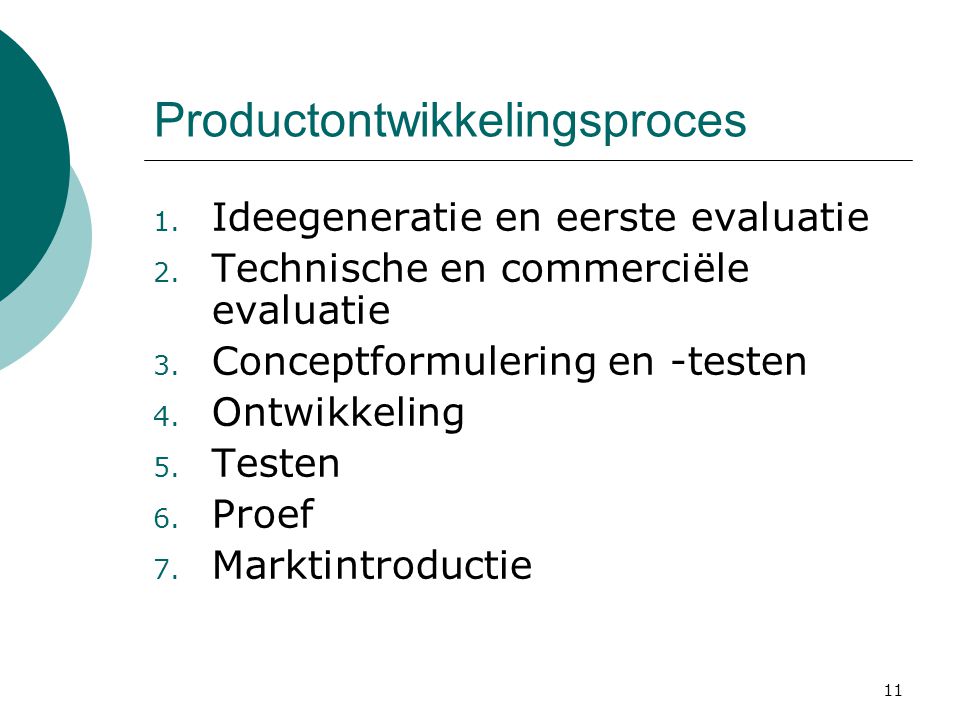 Productontwikkelingsproces