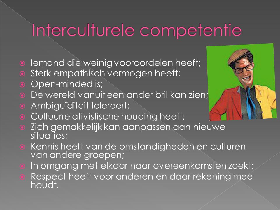 Interculturele competentie