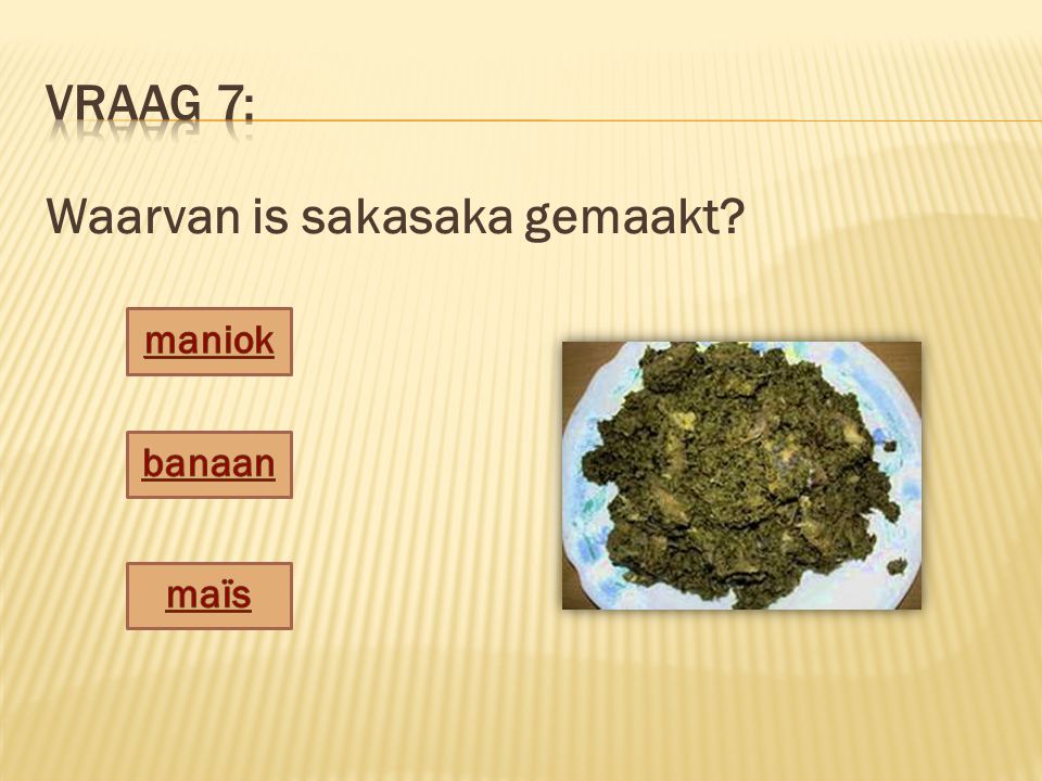 Waarvan is sakasaka gemaakt