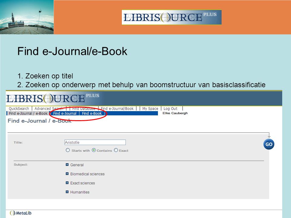 Find e-Journal/e-Book