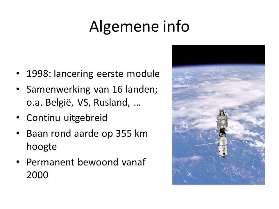 Algemene info 1998: lancering eerste module