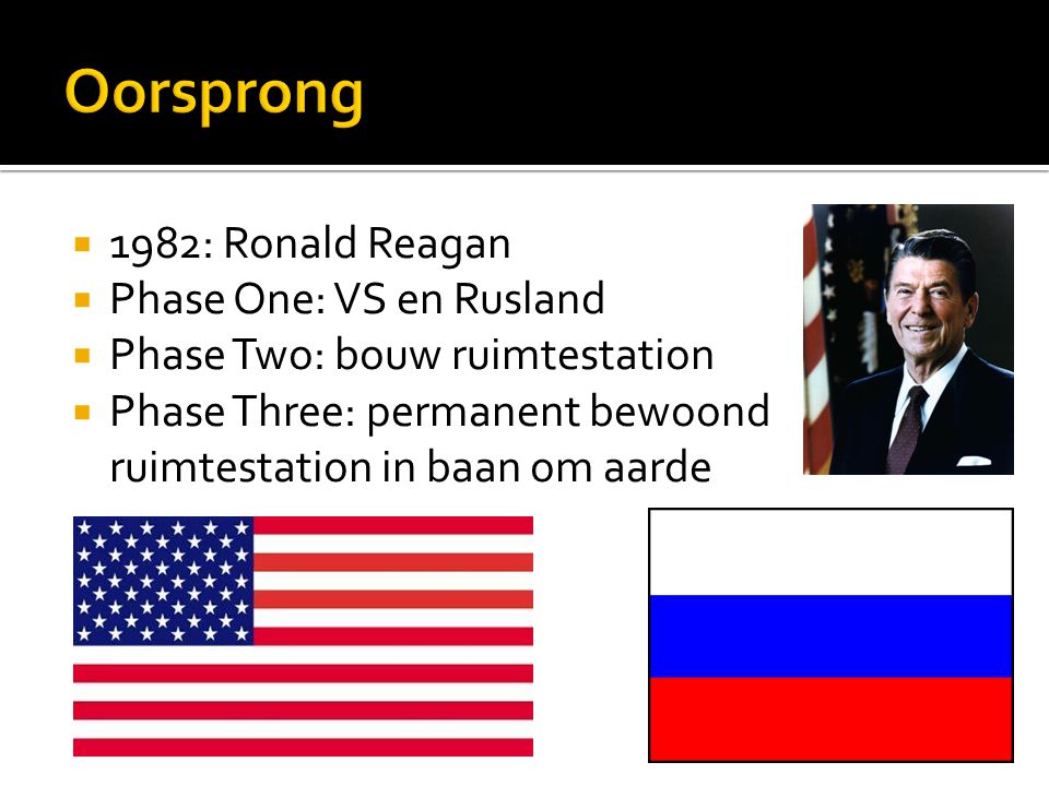Oorsprong 1982: Ronald Reagan Phase One: VS en Rusland