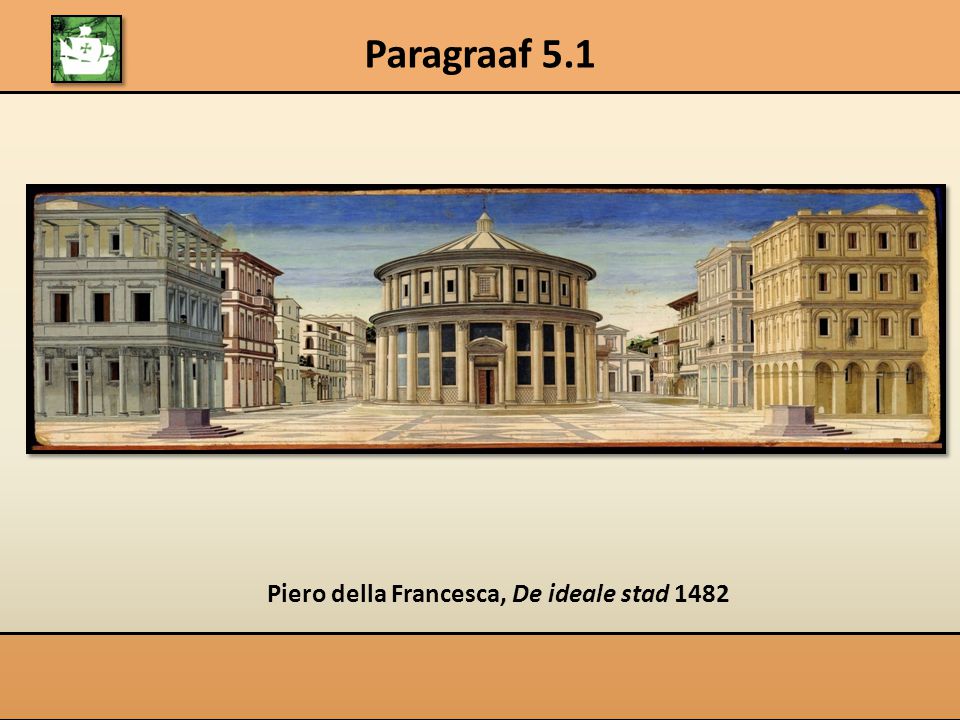 Piero della Francesca, De ideale stad 1482