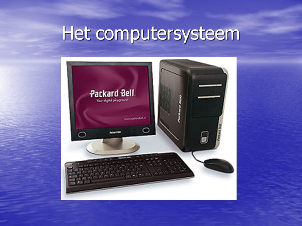 Het computersysteem